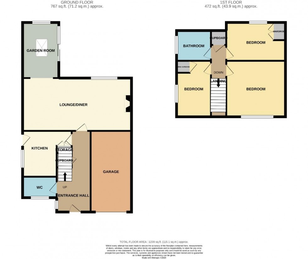 Floorplan for Gorse Road, Spratton