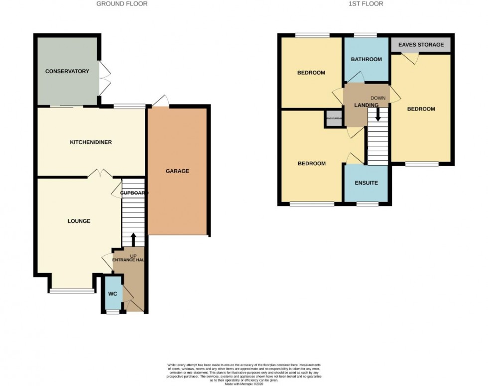 Floorplan for Eaglehurst, BRIXWORTH