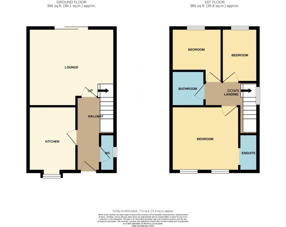 Floorplan for New Street, Earls Barton, Northampton