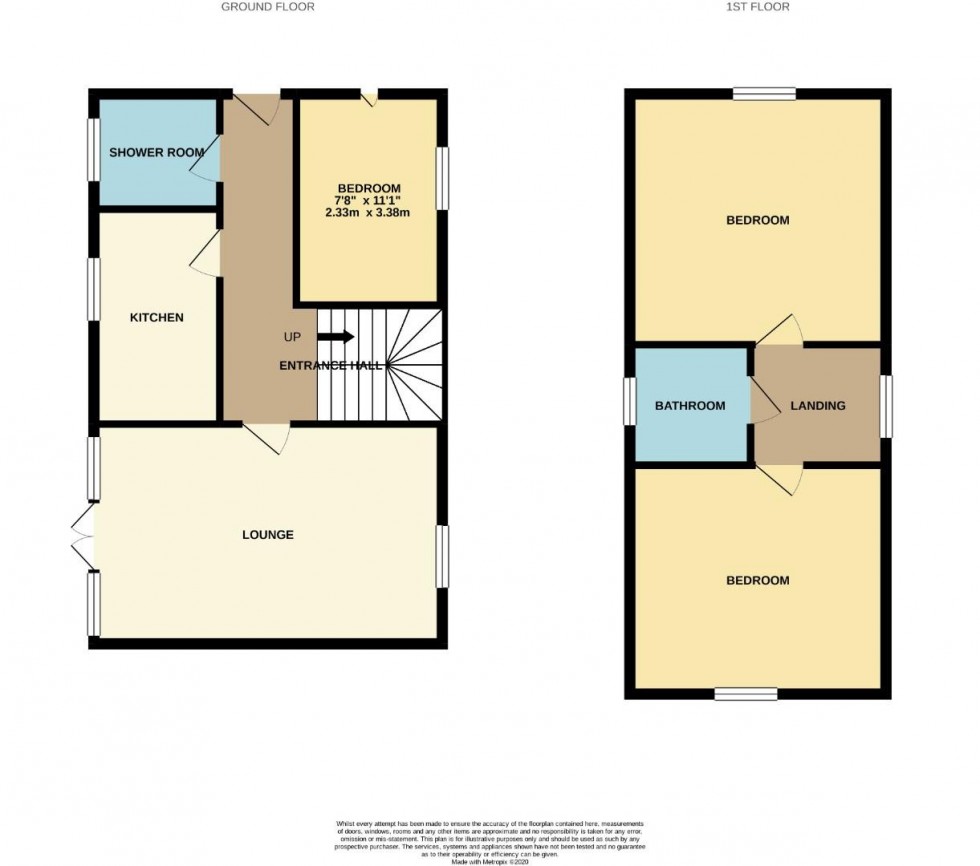 Floorplan for Tann Road, Finedon, Wellingborough