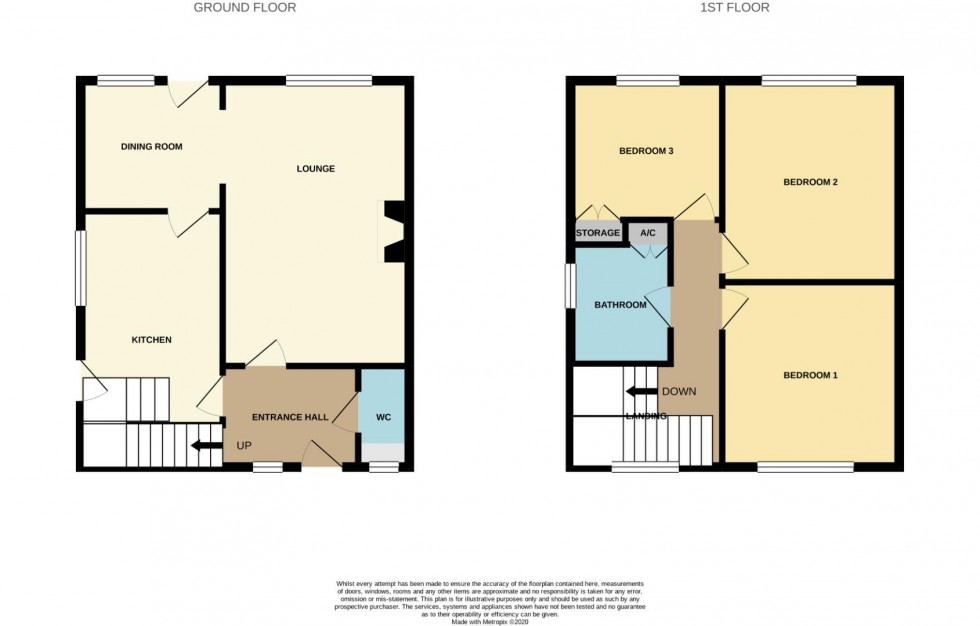 Floorplan for Tarrant Way, Moulton, Northampton