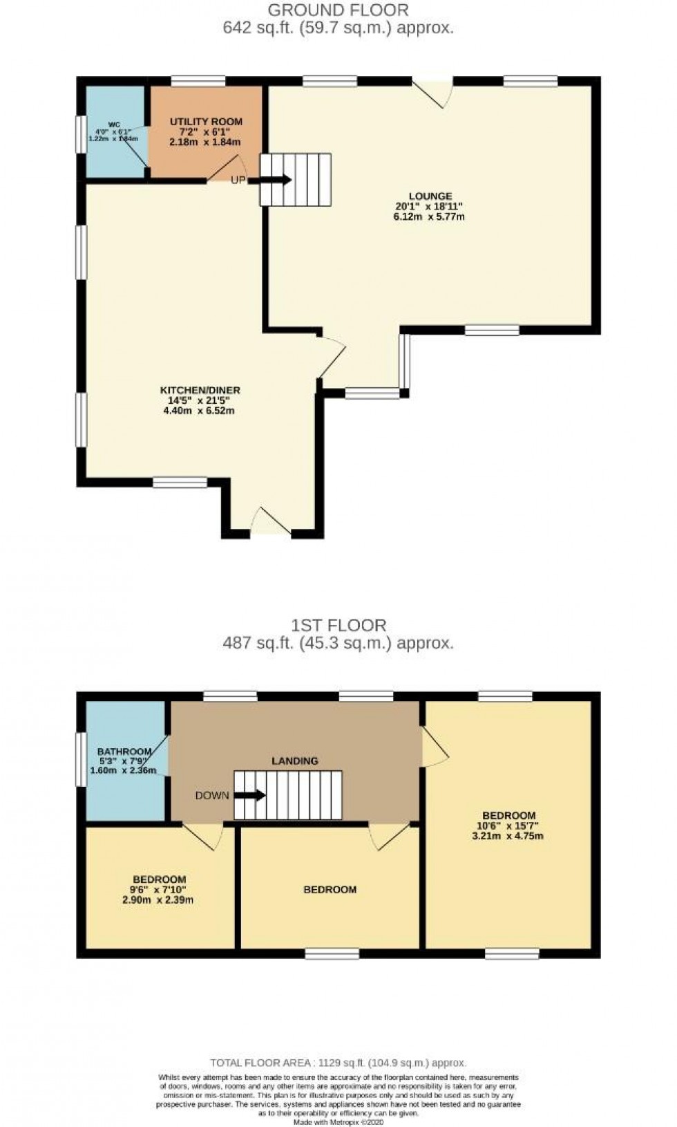 Floorplan for 2 Memorial Green, Roade, NORTHAMPTON