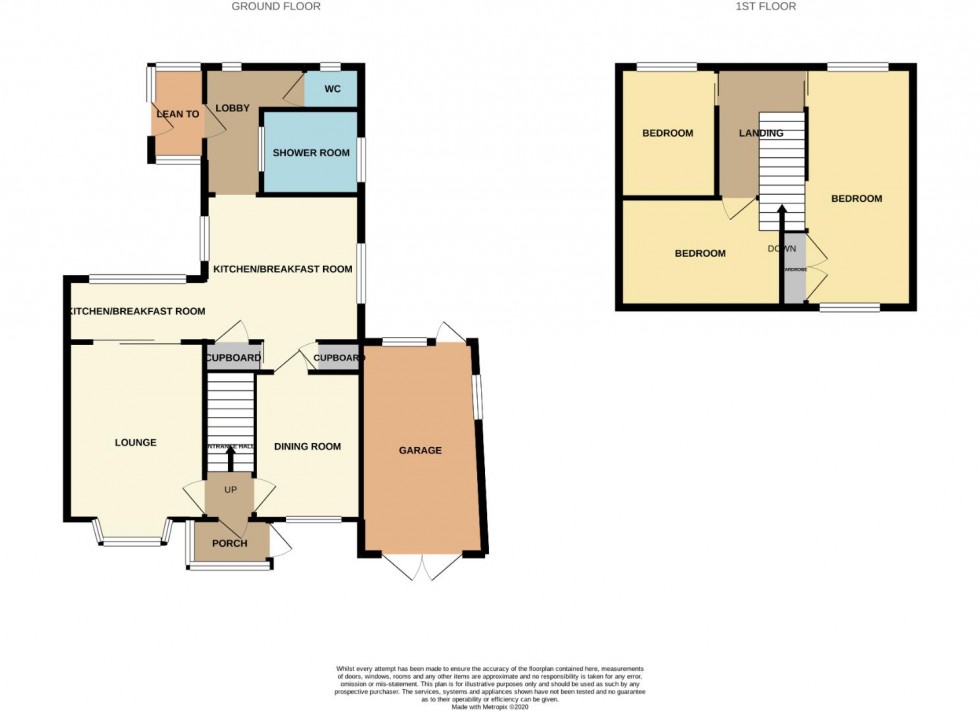 Floorplan for The Grove, Moulton, Northampton