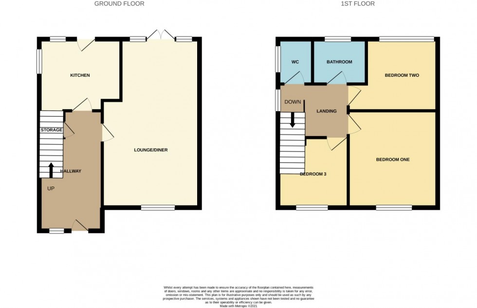 Floorplan for Eaton Road, Northampton