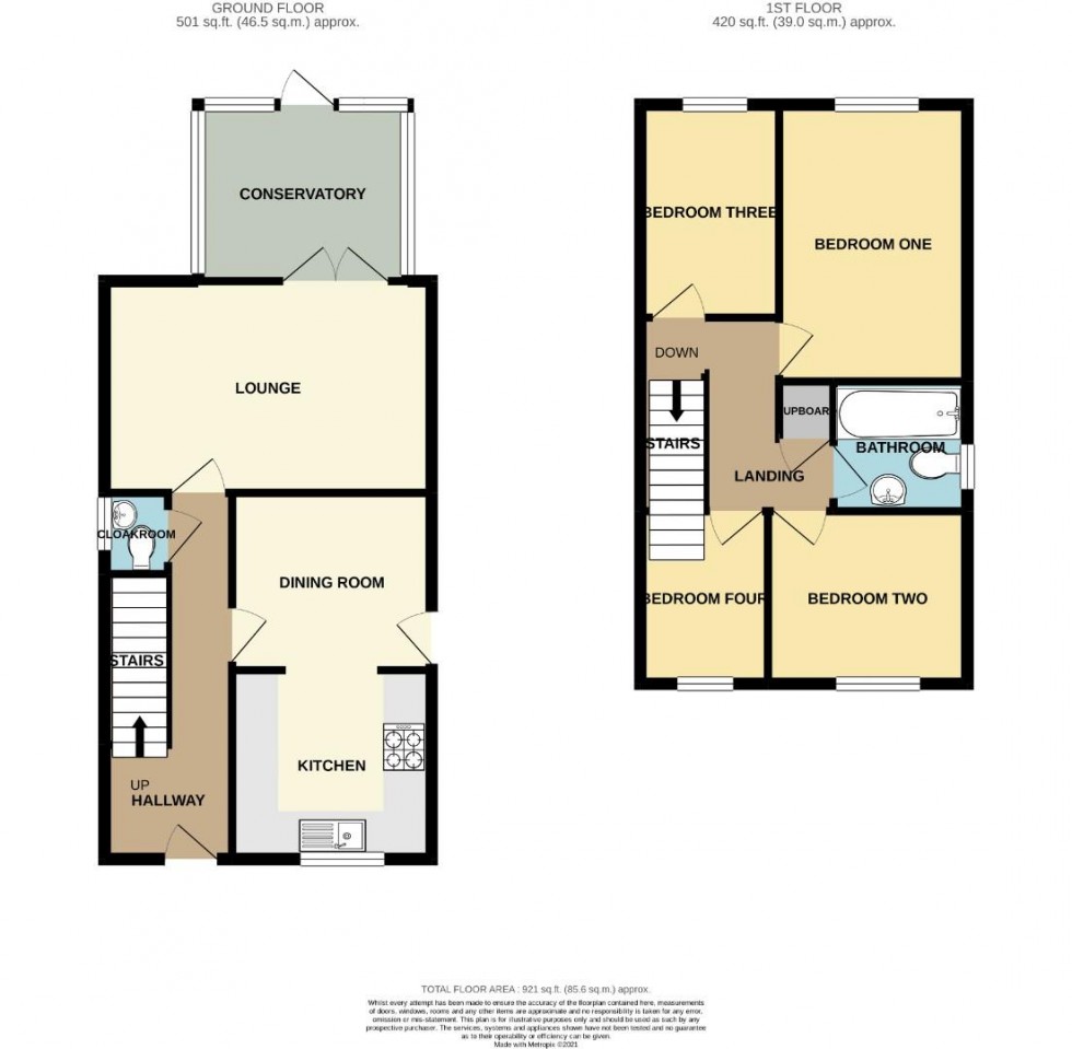 Floorplan for Pine Ridge, Northampton