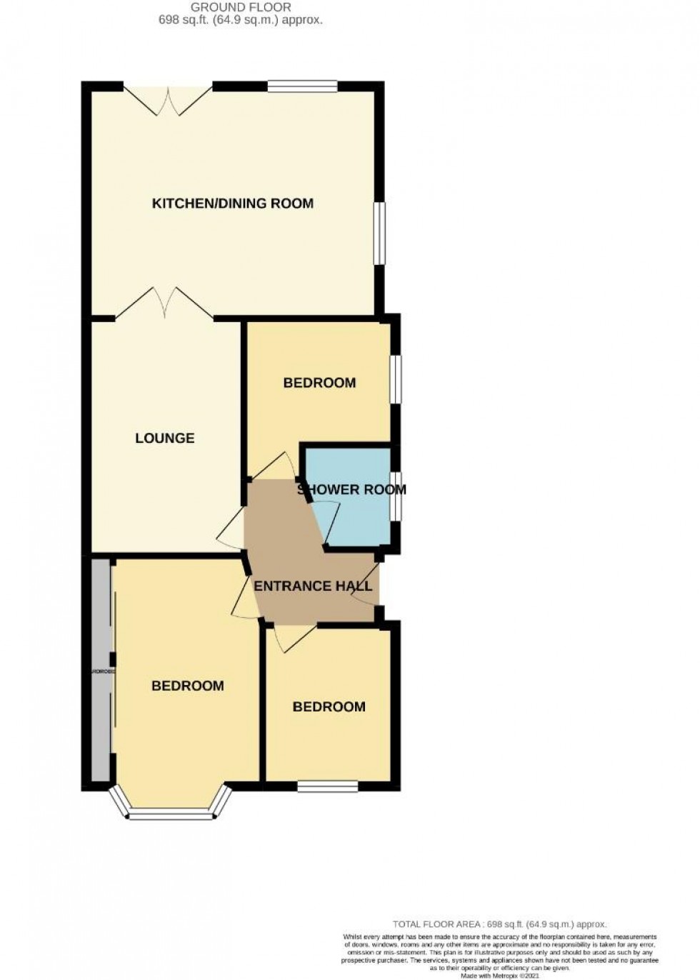 Floorplan for Knightscliffe Way, Duston, Northampton