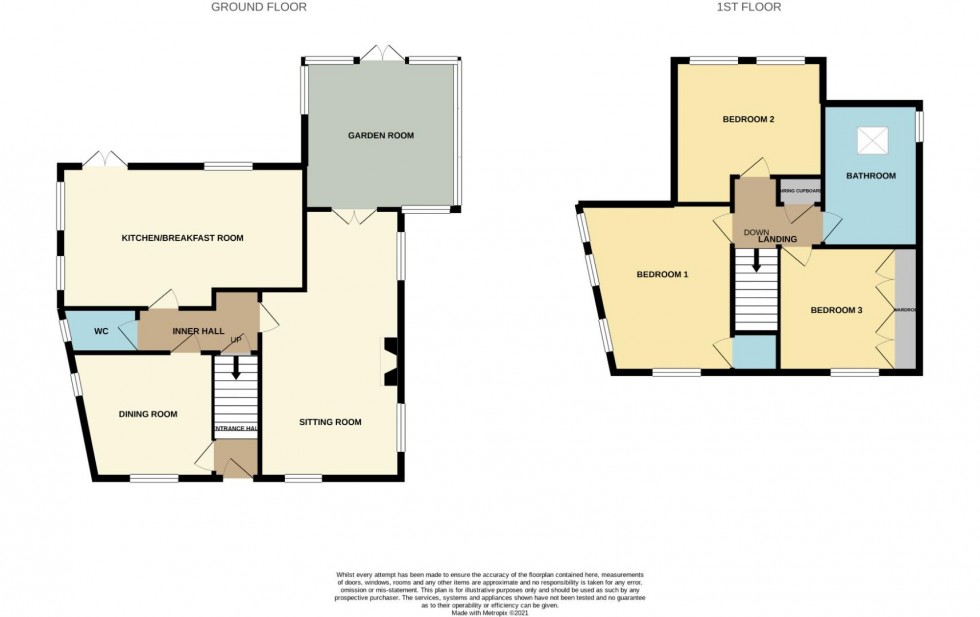 Floorplan for Newlands, Brixworth, Northampton