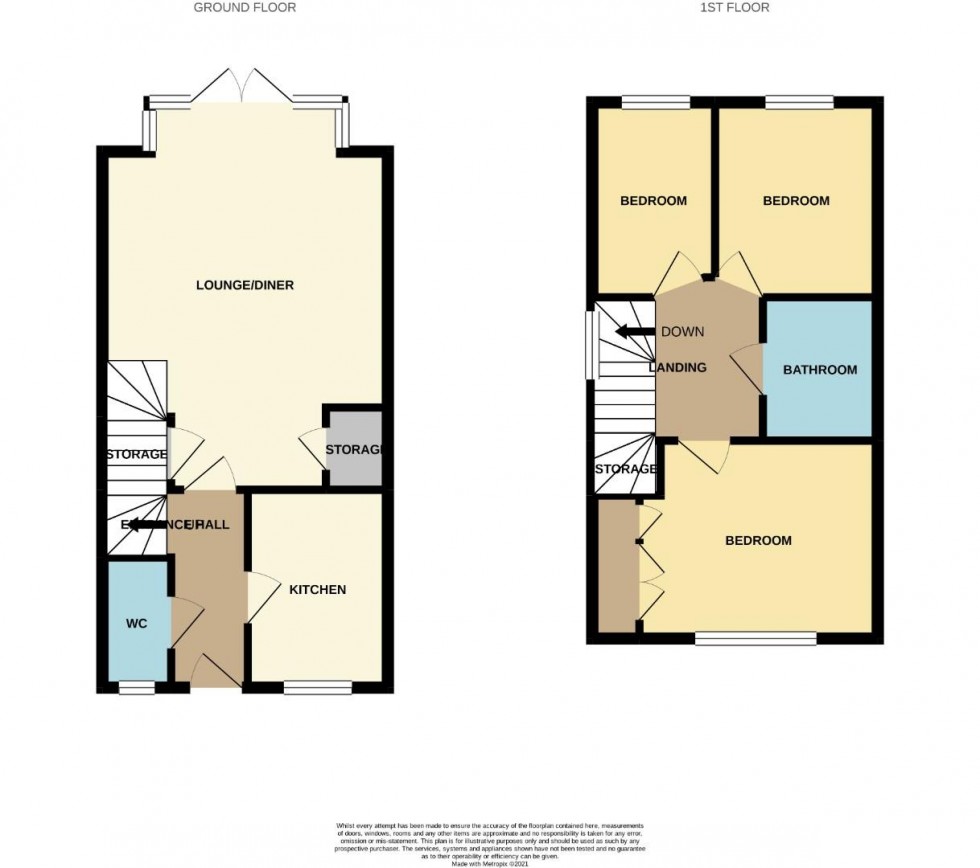 Floorplan for Oak Row, Brixworth