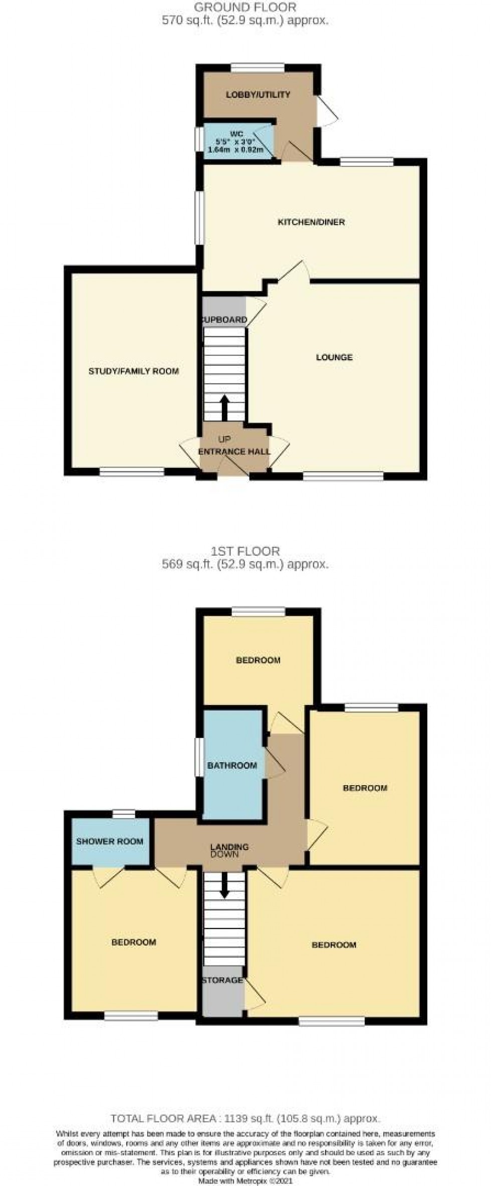 Floorplan for Grafton Road, Roade, Northampton