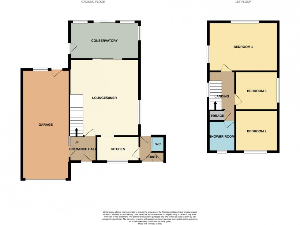 Floorplan for Tarrant Way, Moulton, Northampton