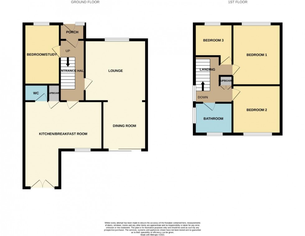 Floorplan for Spring Gardens, Earls Barton, Northampton