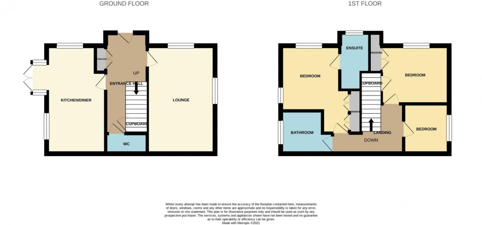 Floorplan for Oak Row, Brixworth, NORTHAMPTON