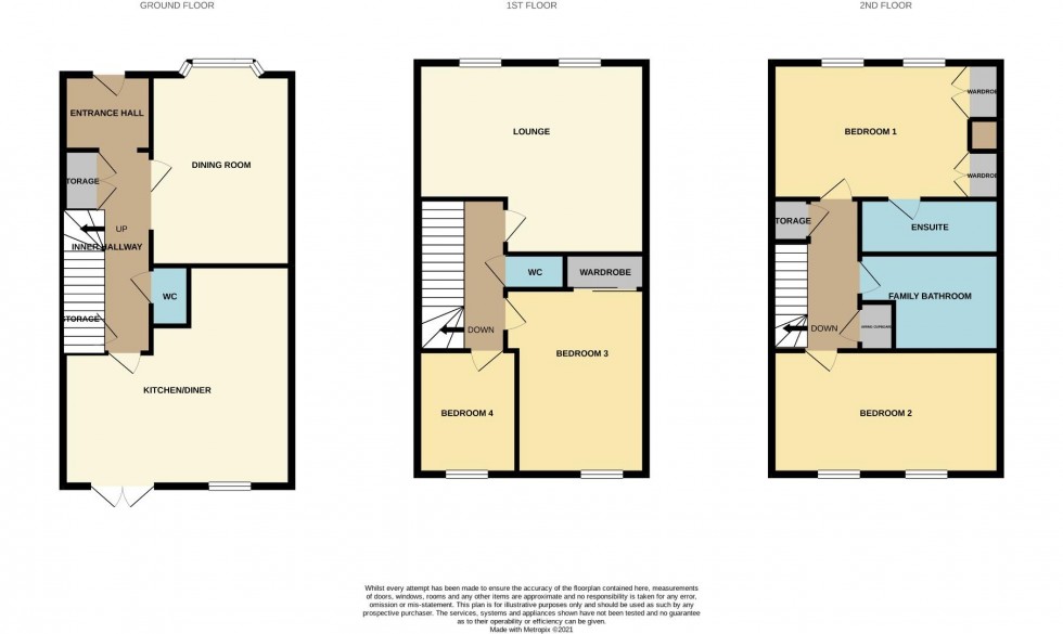 Floorplan for The Green, Mawsley, Kettering