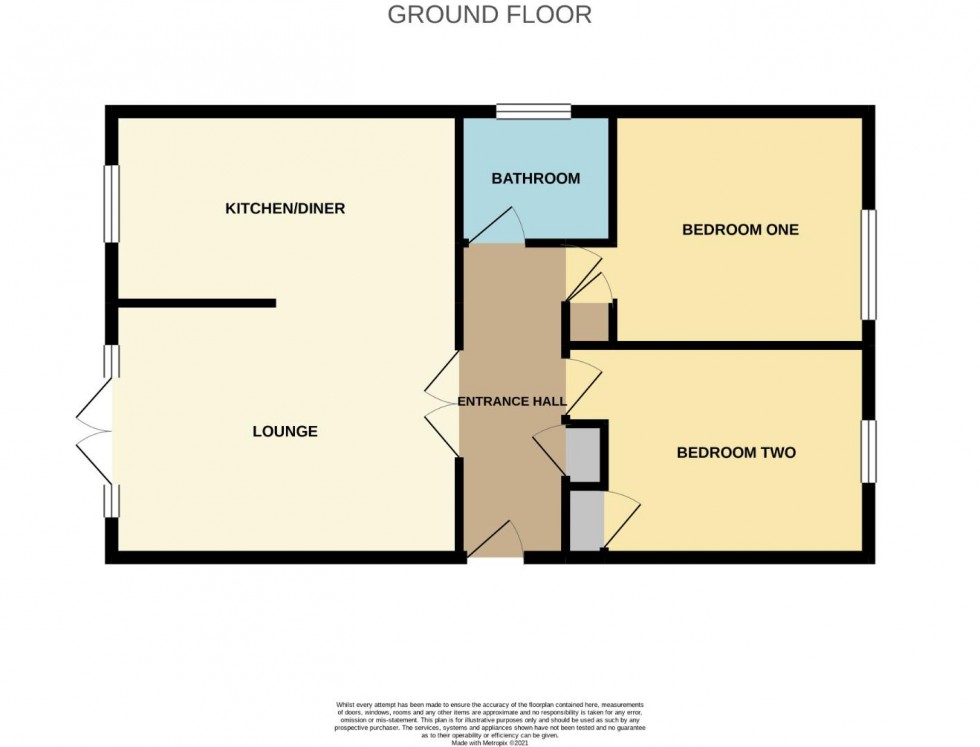 Floorplan for Homestead Way, Northampton