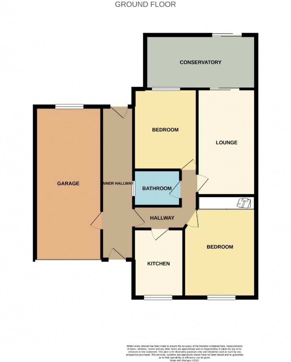 Floorplan for Compton Way, Earls Barton