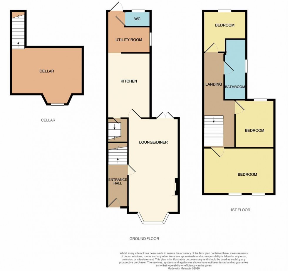 Floorplan for Ashburnham Road, Abington