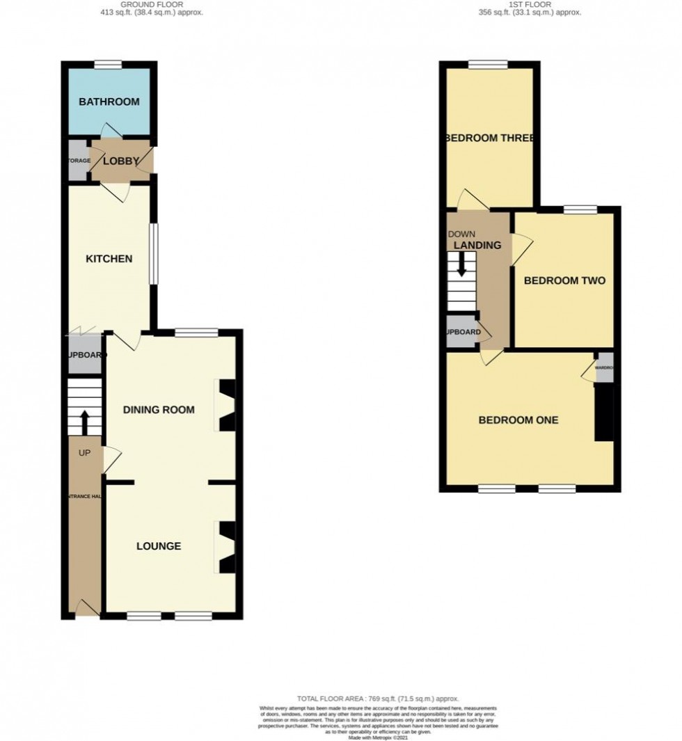 Floorplan for Muscott Street, St James, Northampton