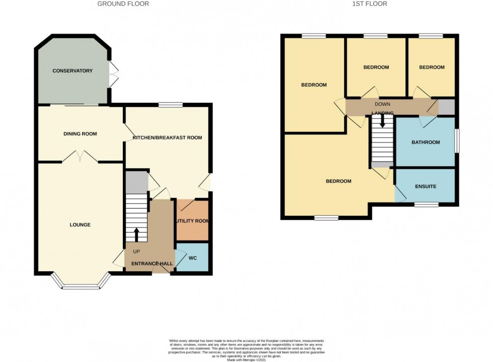 Floorplan for Stuart Close, West Hunsbury