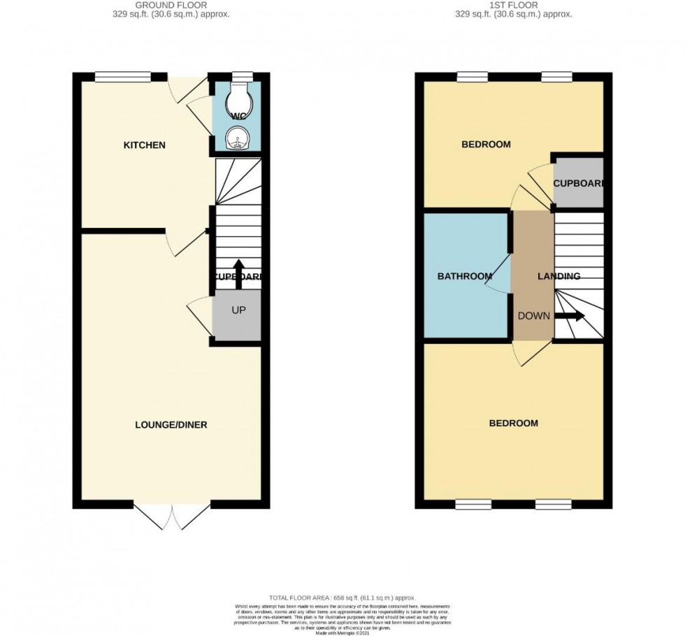 Floorplan for Butchers Yard, Earls Barton, Northampton