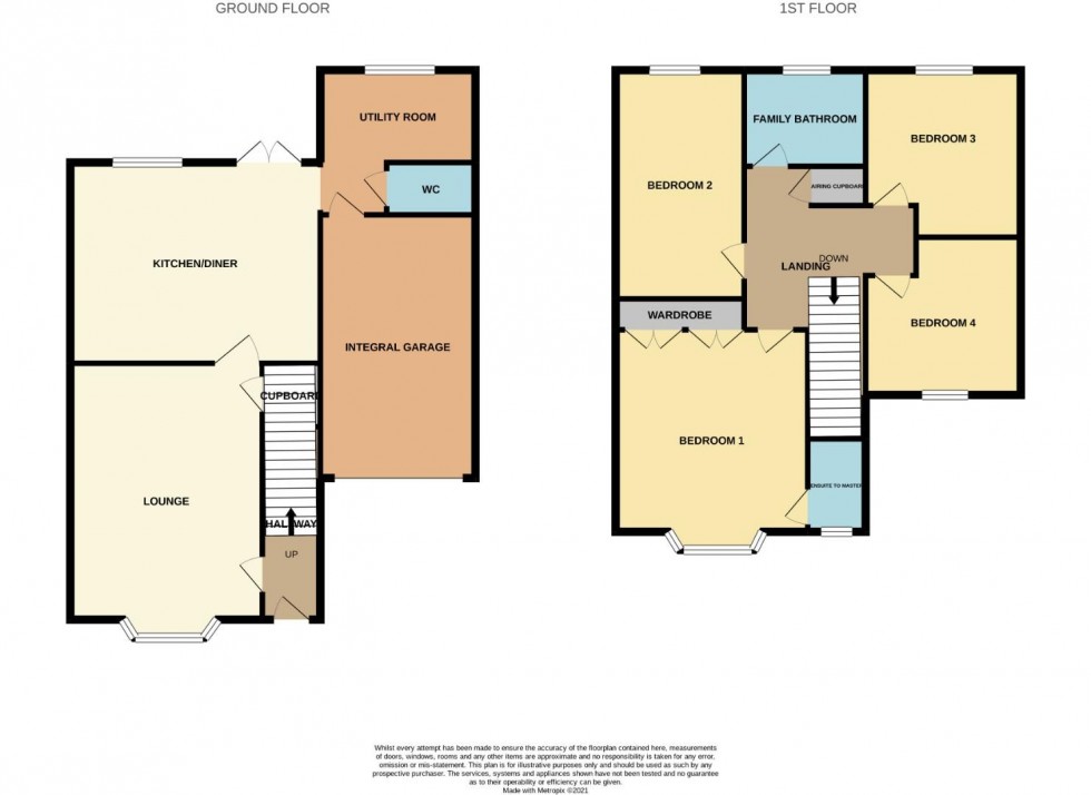 Floorplan for Orton Close, Mawsley Village