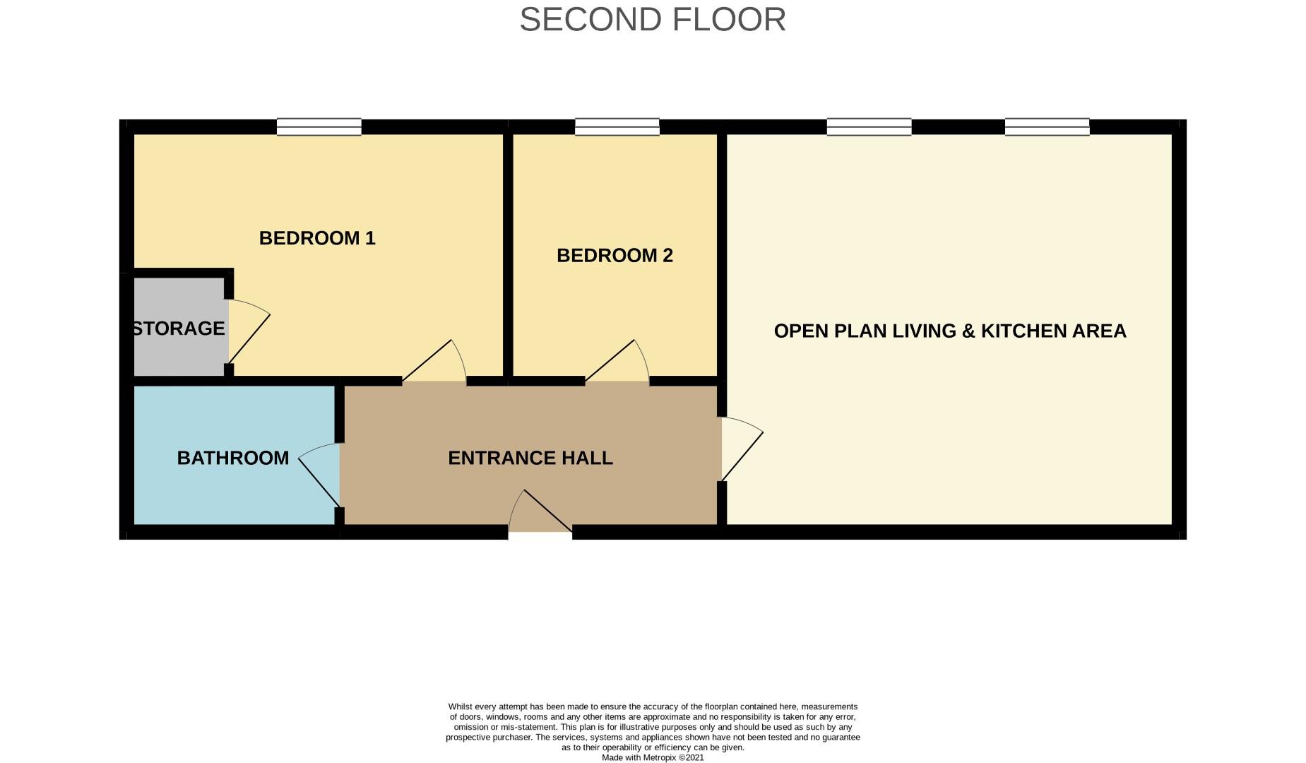 Floorplans For Flat 10, Marlborough House, 32-36 Hazelwood Road