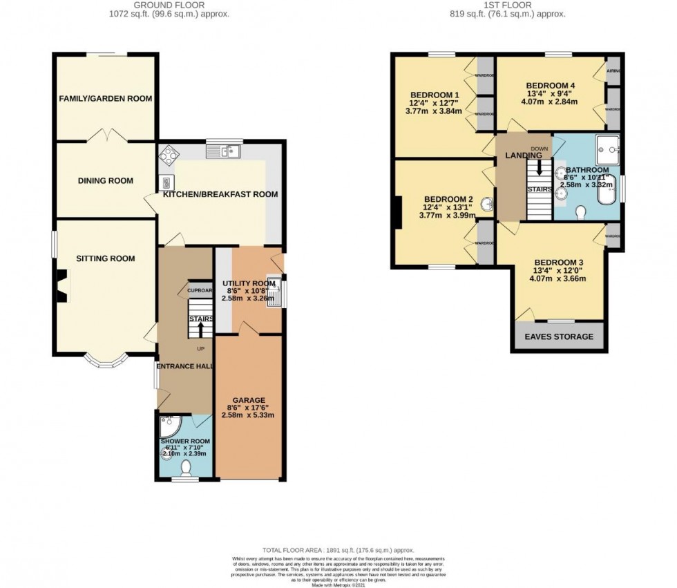 Floorplan for The Green, Hardingstone, Northampton