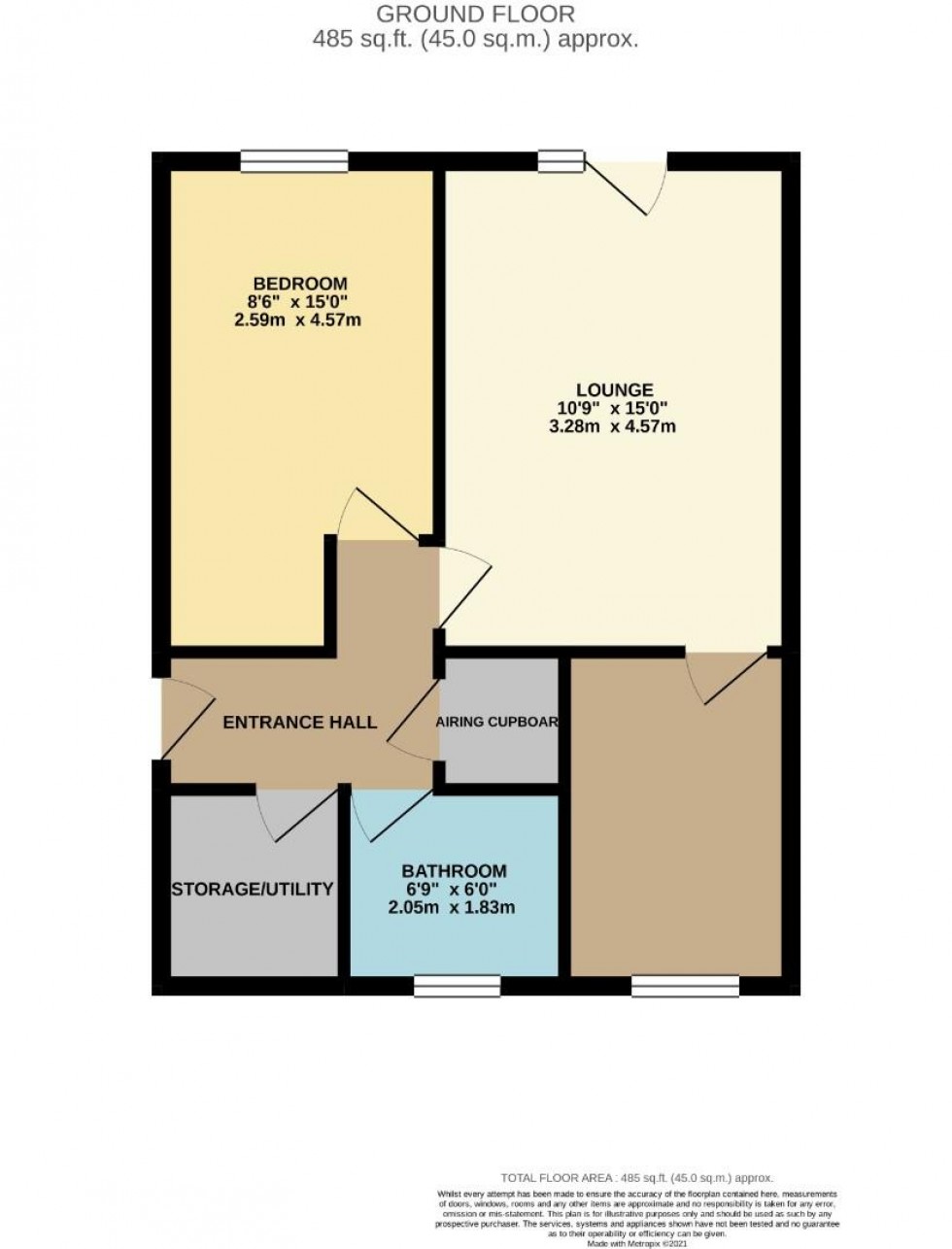 Floorplan for Maidencastle, Northampton