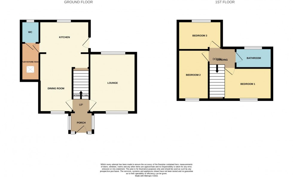 Floorplan for The Grove, Moulton, Northampton