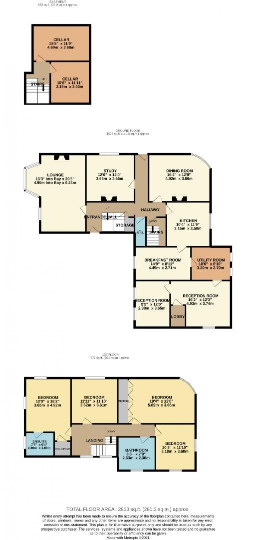 Floorplan for Forest Road, Hartwell, Northampton