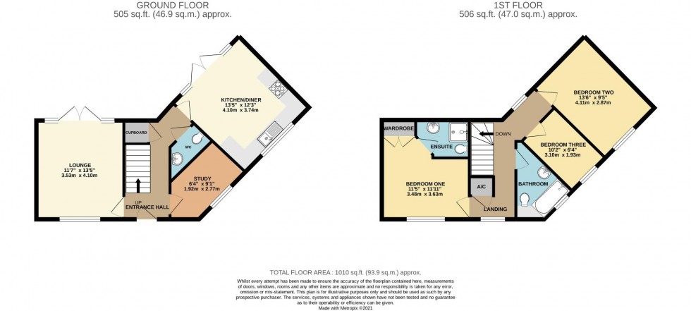 Floorplan for Brad Street, Moulton Park, Northampton