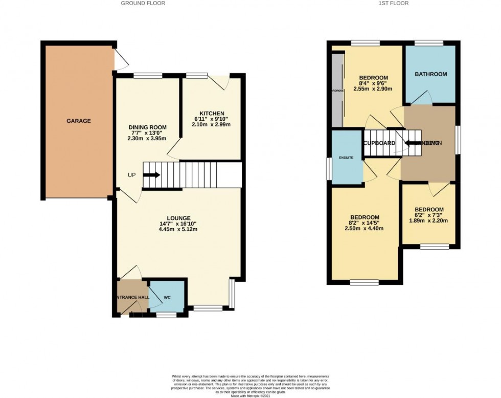 Floorplan for Docklewell Close, Towcester