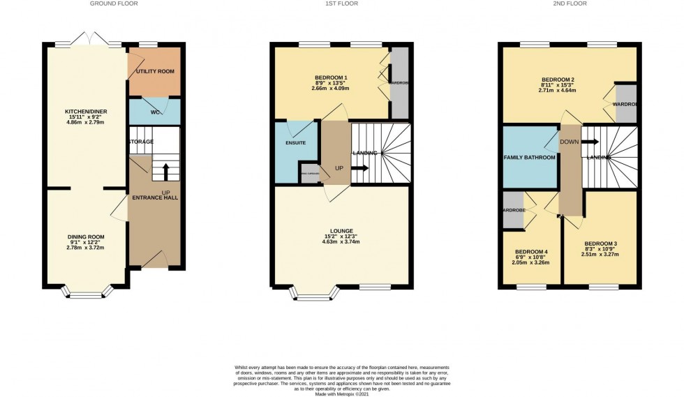 Floorplan for Old Gorse Way, Mawsley Village, Kettering