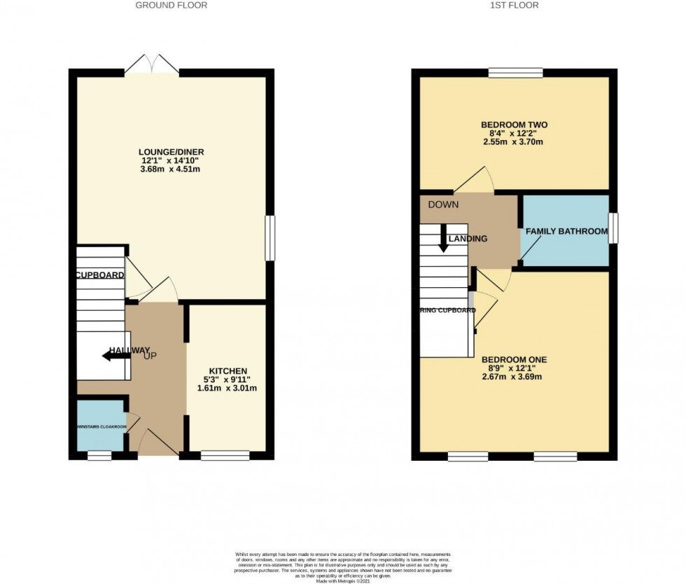 Floorplan for Long Breech, Mawsley Village, Kettering