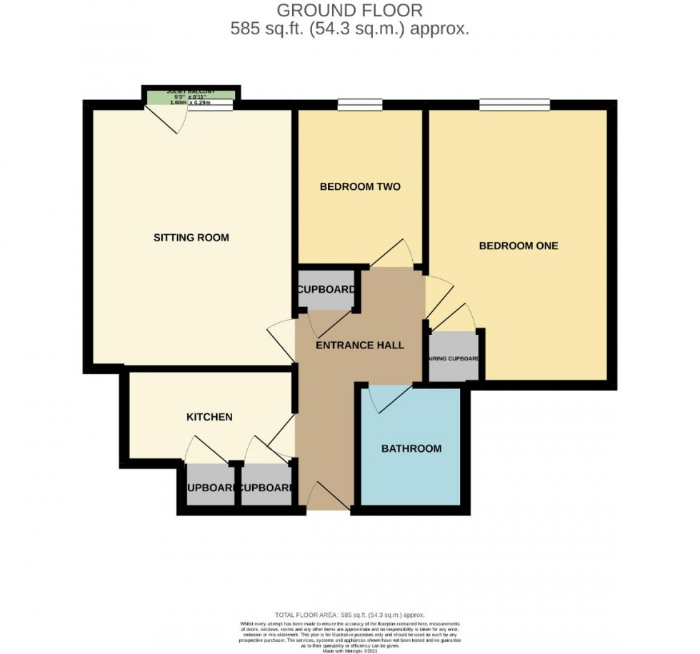 Floorplan for West Cotton Close, Northampton