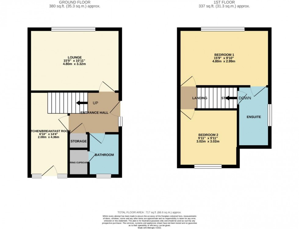 Floorplan for Aintree Road, Northampton