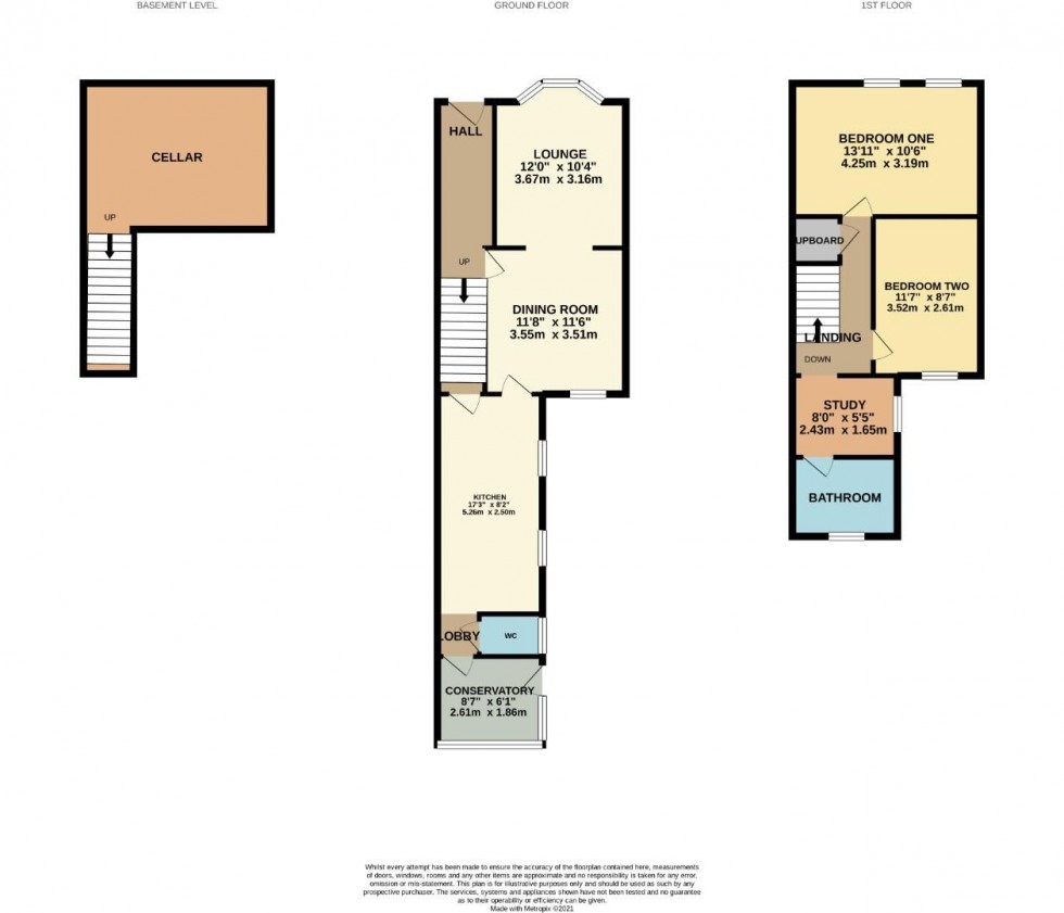 Floorplan for Ashburnham Road, Abington, Northampton