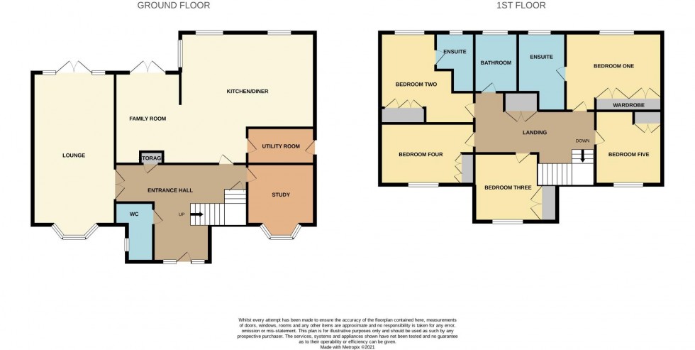 Floorplan for Old Gorse Way, Mawsley Village, Kettering