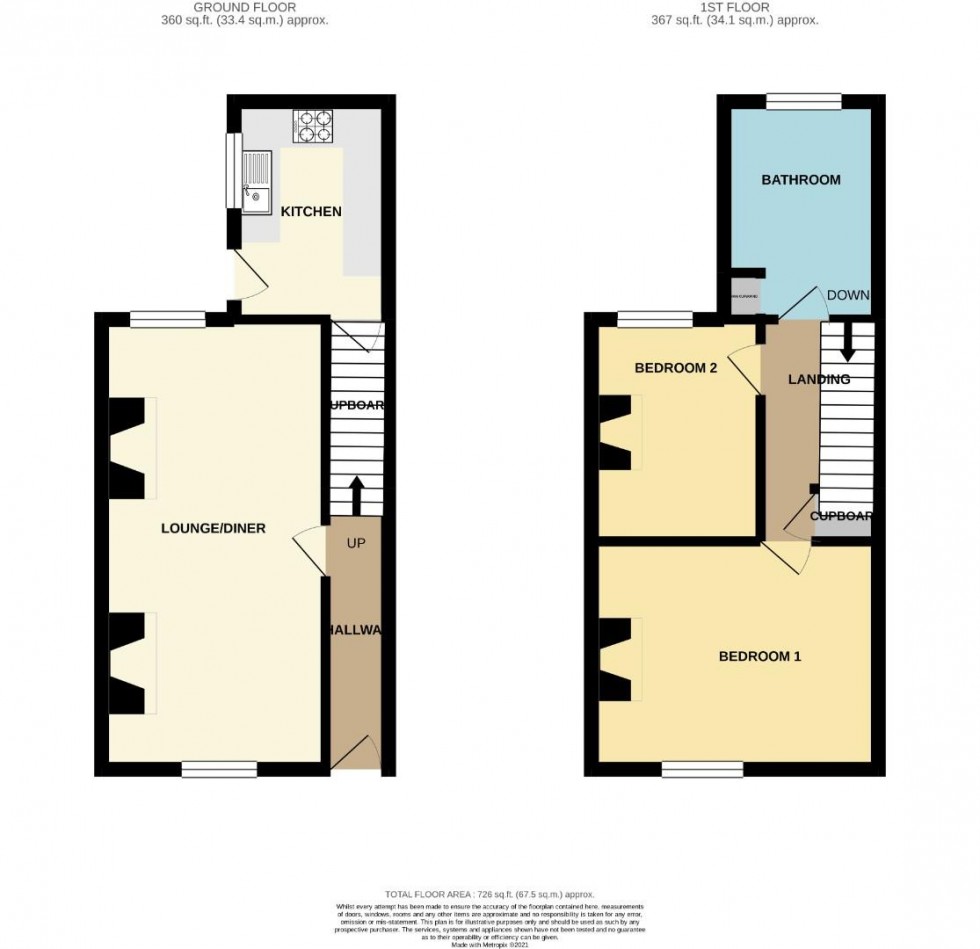 Floorplan for Military Road, The Mounts