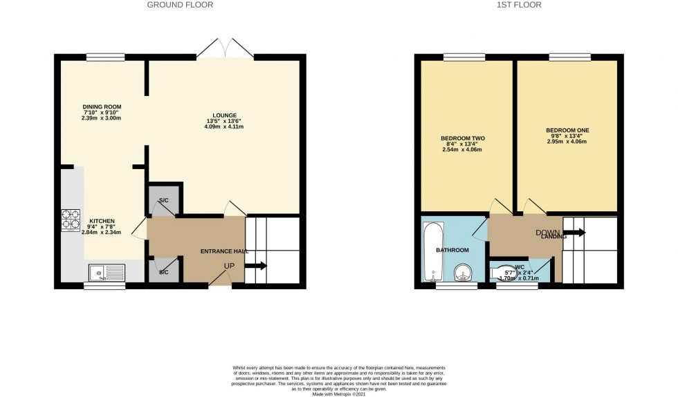 Floorplan for Greatfield Court, Thorplands