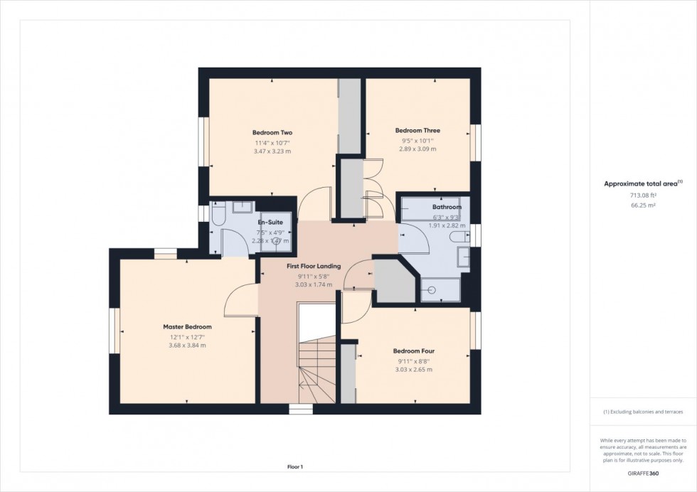 Floorplan for Boughton Road, Moulton, Northampton