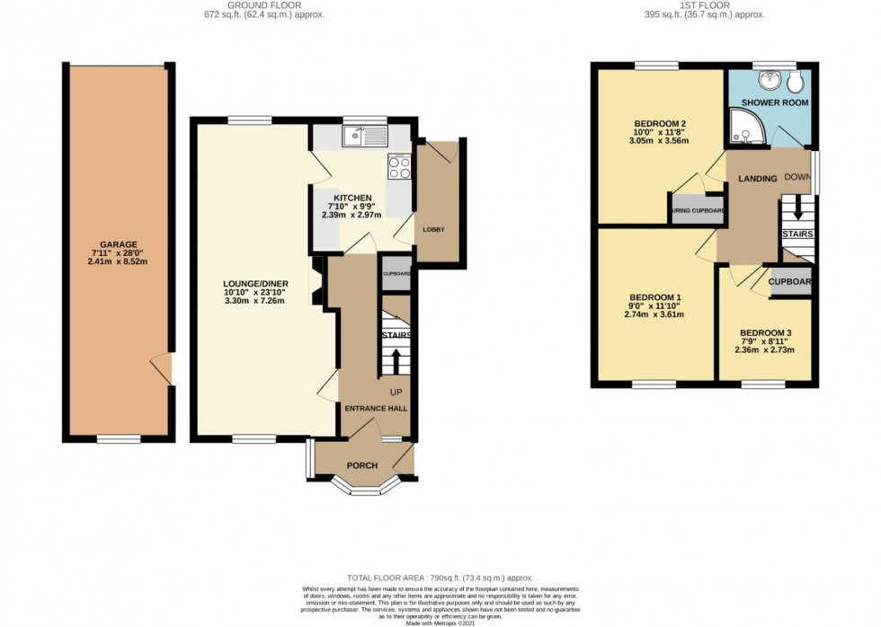 Floorplan for Station Road, Cogenhoe, Northampton