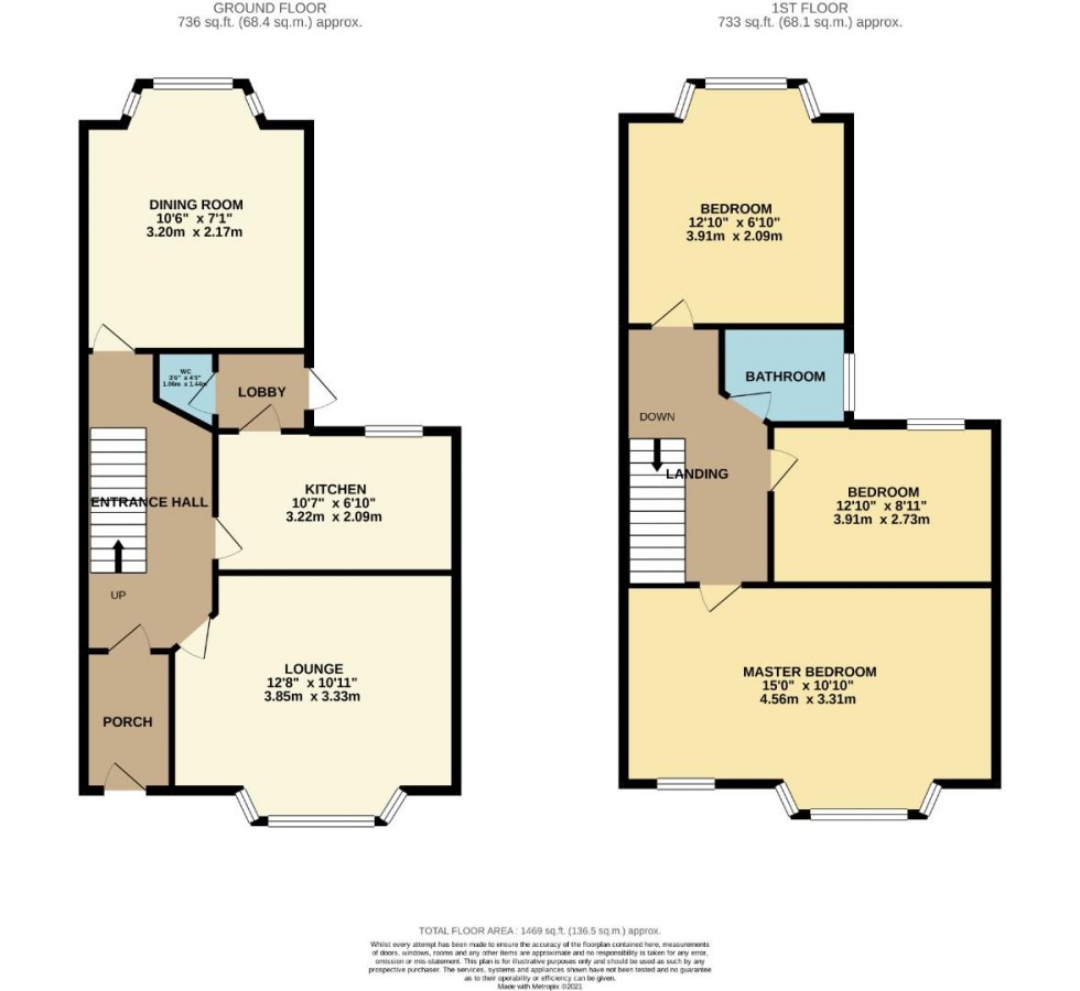 Floorplan for Loyd Road, Northampton