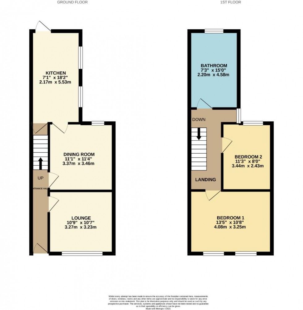 Floorplan for Salisbury Street, Semilong