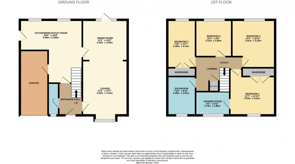 Floorplan for Harrier Park, Northampton