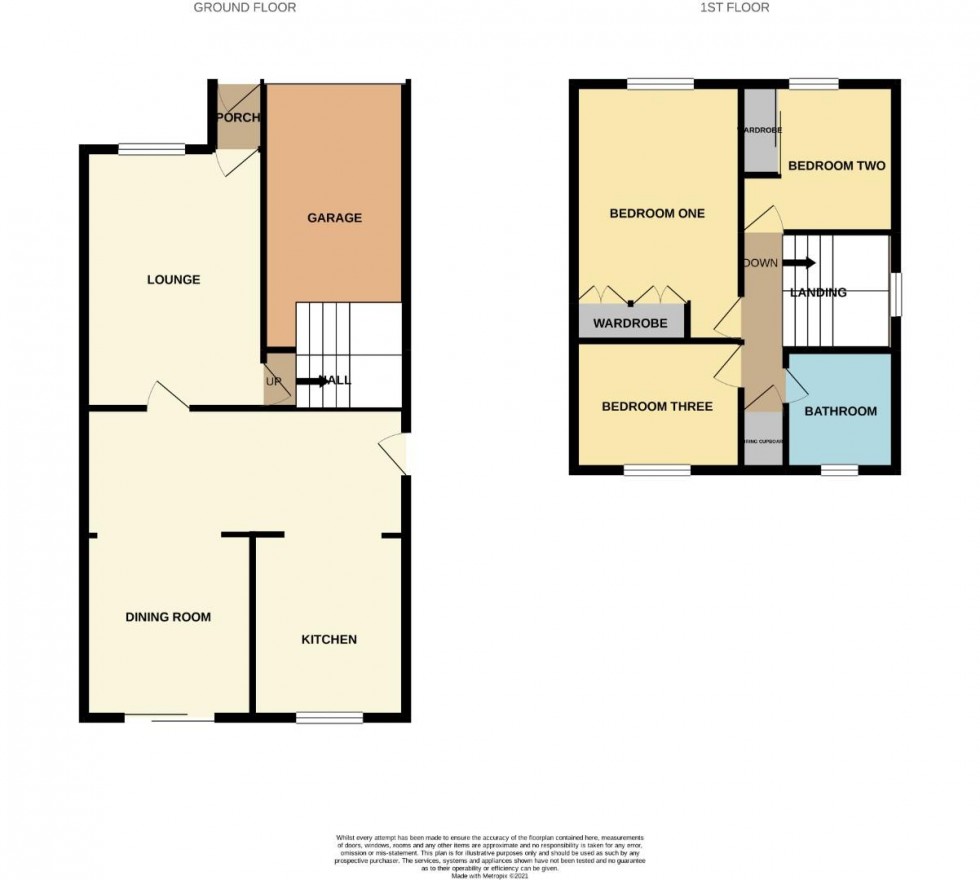 Floorplan for Oathill Close, Brixworth