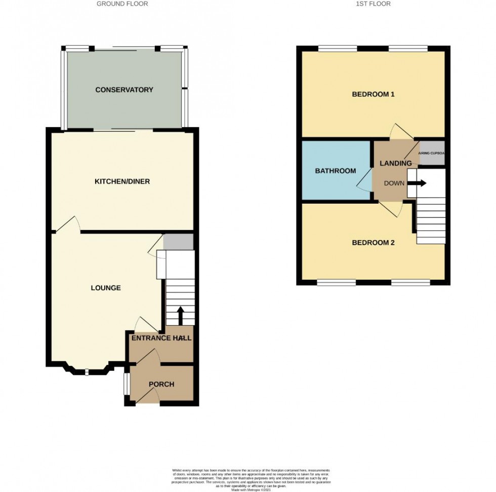 Floorplan for 9 Rutland Walk, Moulton, Northampton