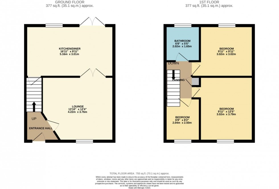 Floorplan for Spanslade Road, Standens Barn