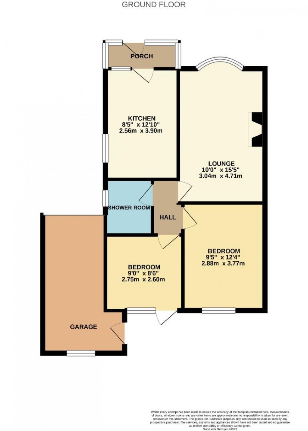 Floorplan for Parade Bank, Moulton, Northampton