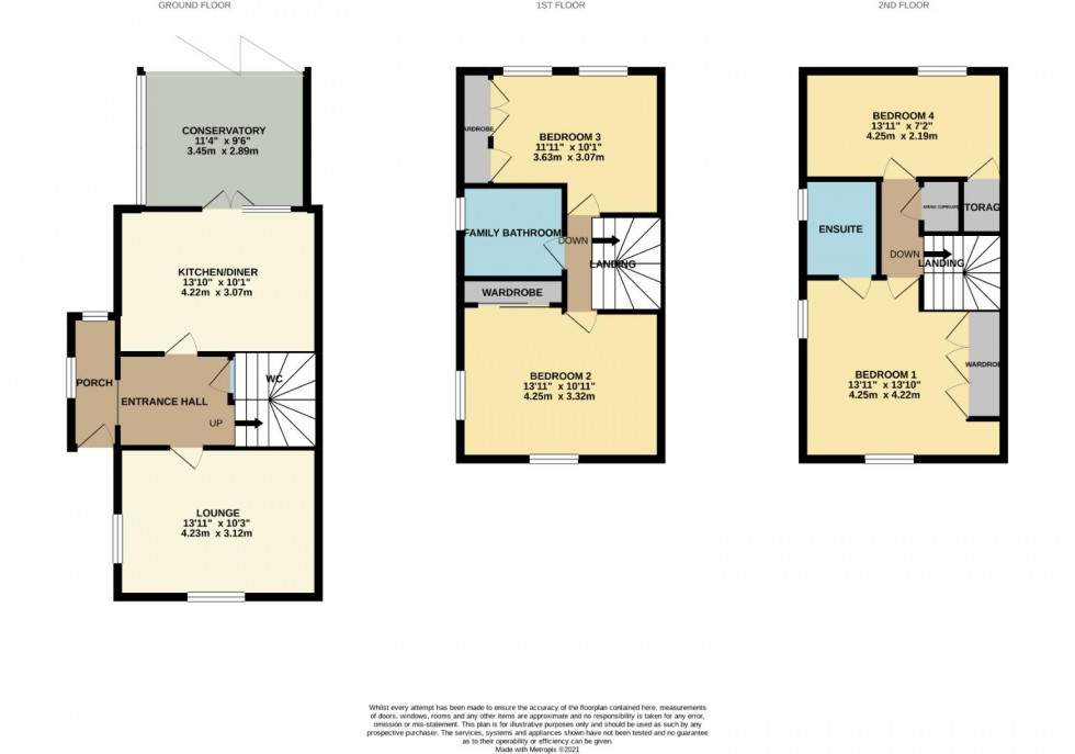 Floorplan for Symonds Way, Mawsley, Kettering