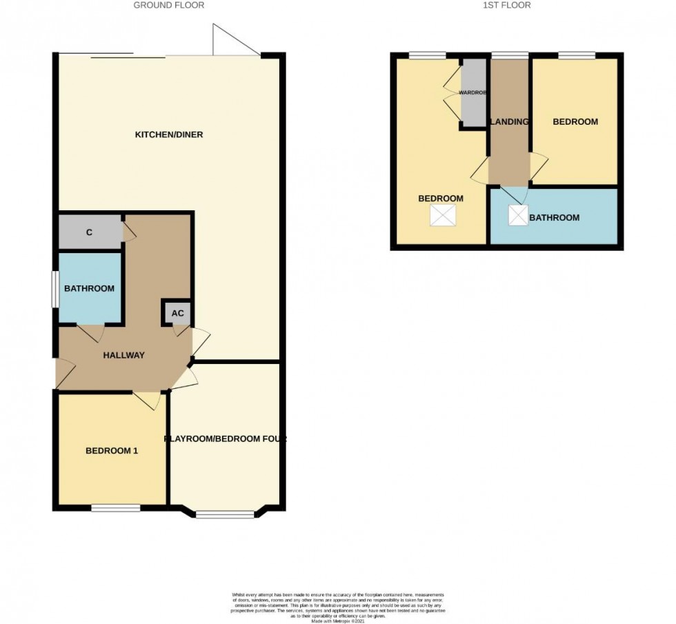 Floorplan for Berry Lane, Wootton, NORTHAMPTON